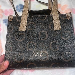 guess tote crossbody bag